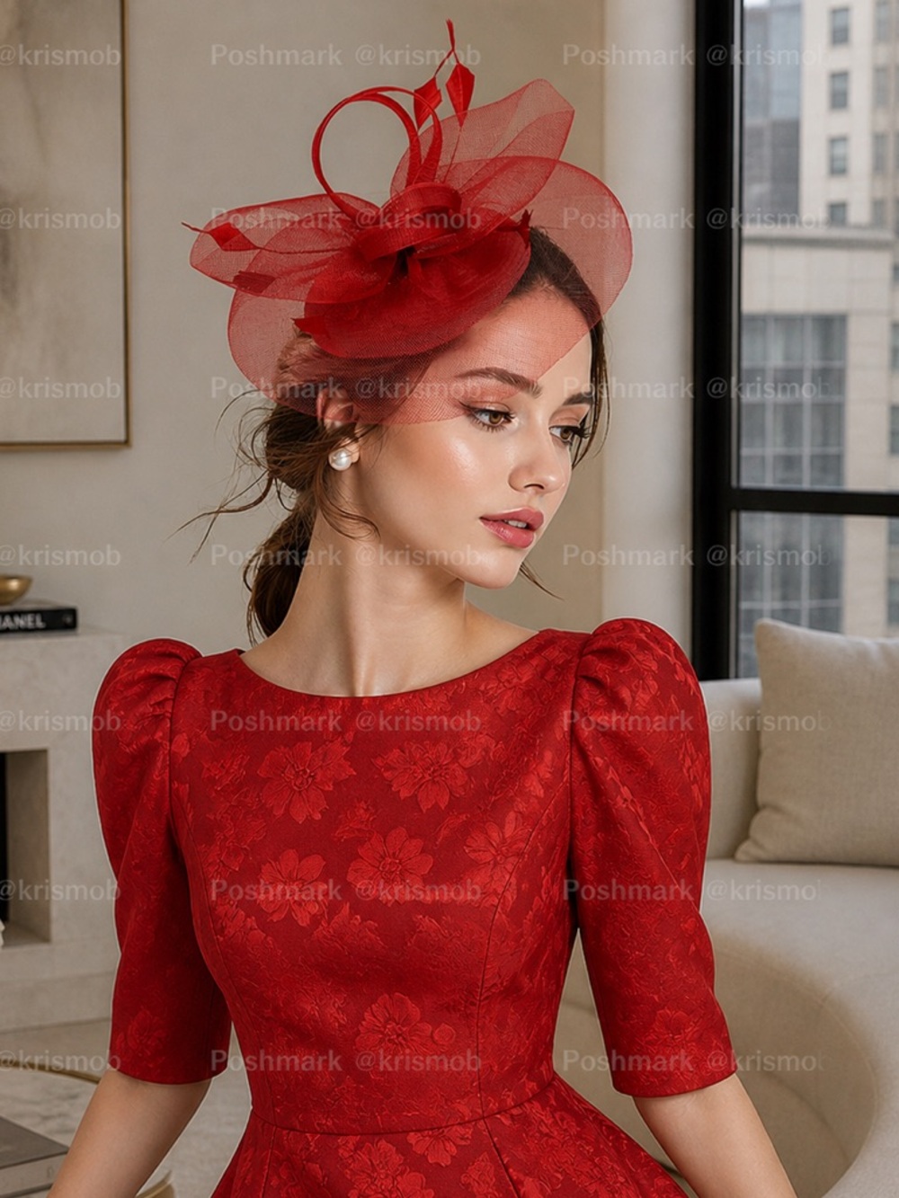 Kentucky Derby Oaks Hat Fascinator Tea Formal Occasion Horse Racing Fashion
